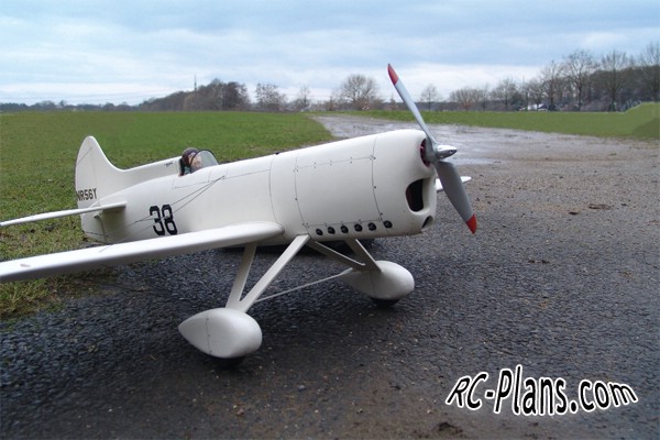 Free plans for foam rc airplane Howard DGA-4