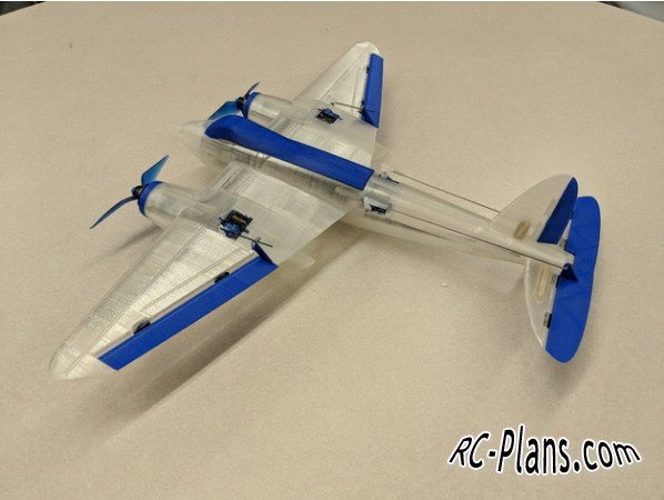 free 3D Printable plans rc airplane Mosquito