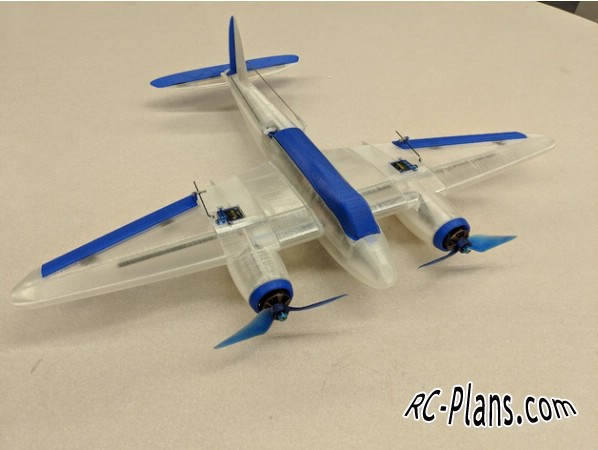 free 3D Printable plans rc airplane Mosquito