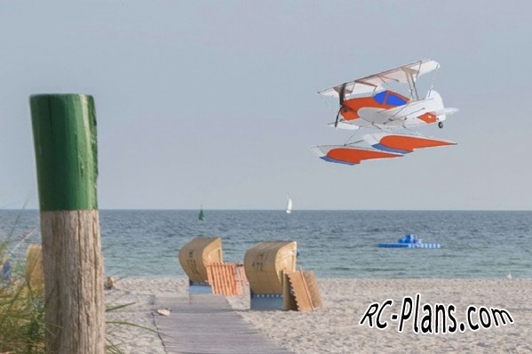 free plans rc biplane Pinkus Doppelbock