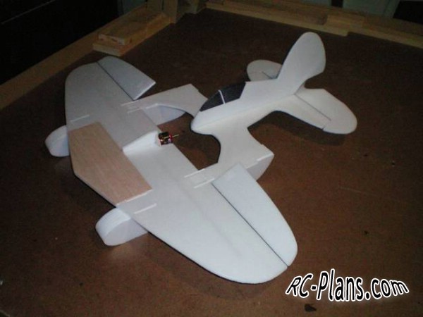 Free plans for foam scale rc airplane TBS
