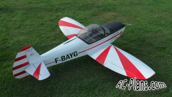 Free plans for balsa 3d rc airplane Cap-10