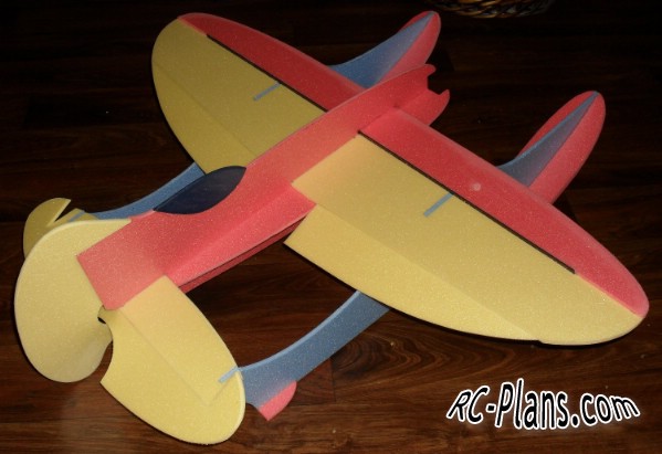 Free plans for easy foam rc hydroplane Gee Willikers