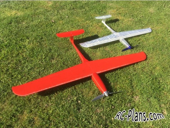 Free plans for 3D printed rc airplane Nucking Futs