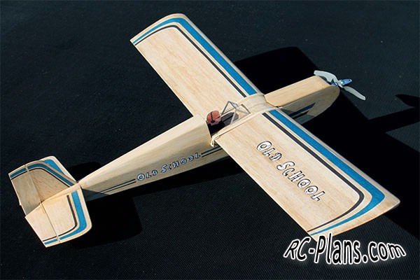 Free plans for balsa rc airplane Old School