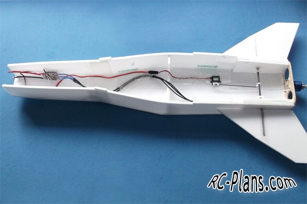 Free plans for foam rc airplane PA-200 Tornado