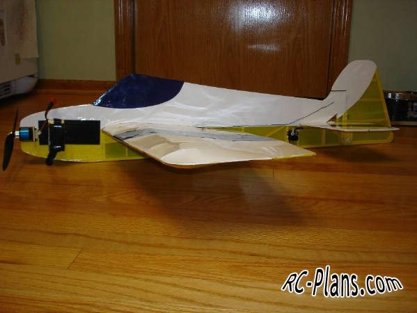Free plans for rc airplane Rebellion 3D