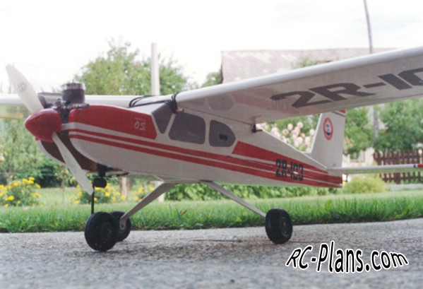 Free plans for rc airplane Trainer 40