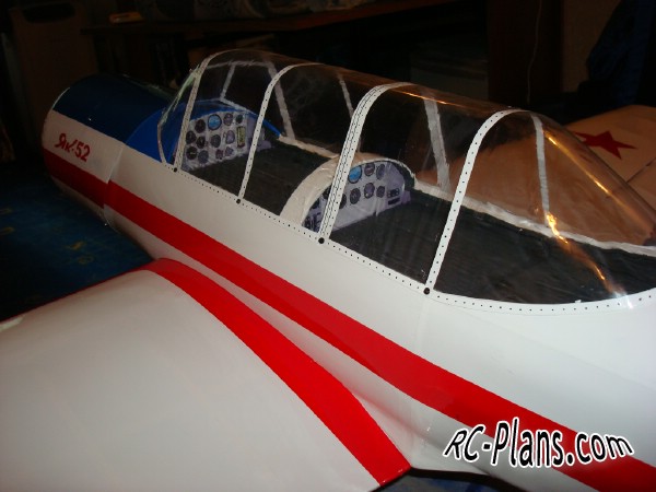 Free plans for balsa rc airplane Yak-52