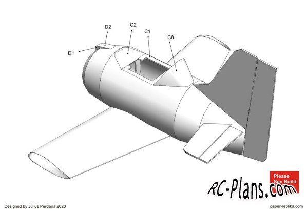 free rc plane plans pdf download - rc airplane Cartoon T28 Trojan