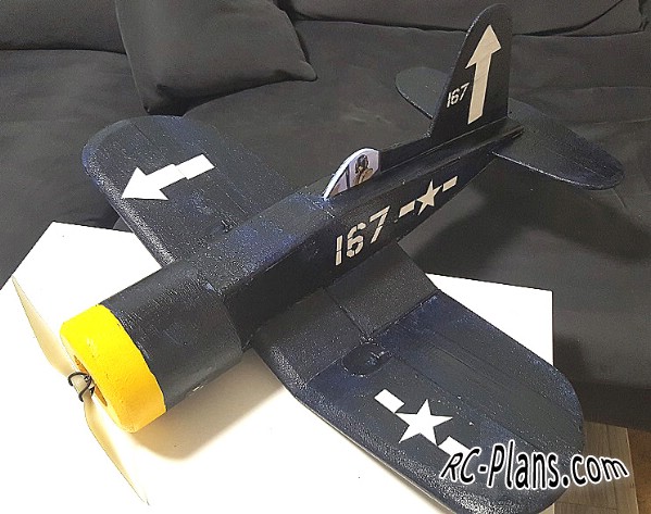 free rc plane plans pdf download - rc airplane Corsy Dogfighter