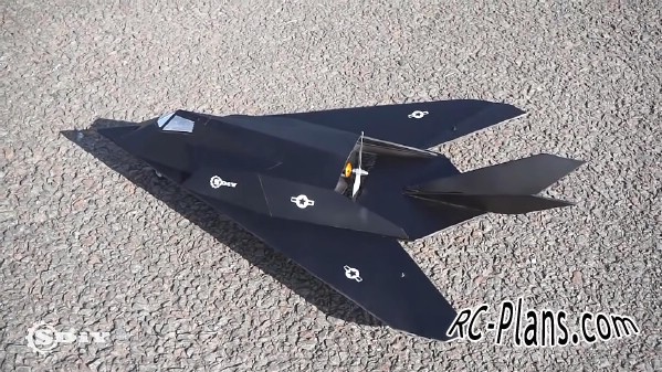 free rc plane plans pdf download - rc airplane F-117 Nighthawk
