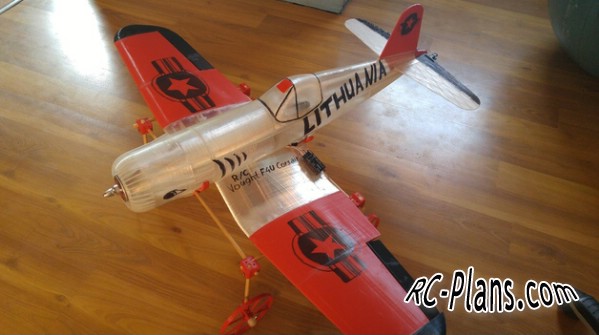free 3d printed rc plane files - rc airplane F4U Corsair