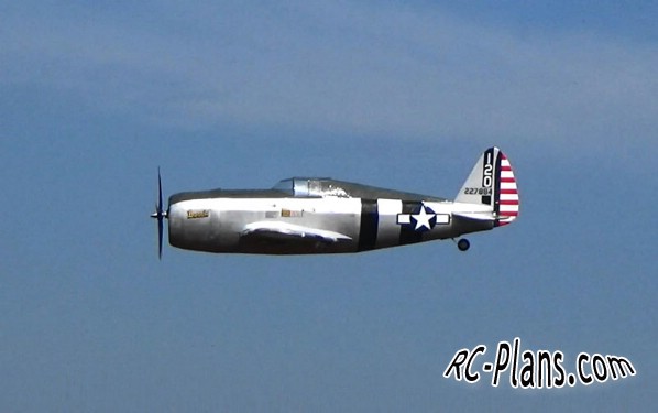 free rc plane plans pdf download - rc airplane P-47 Tunderbolt