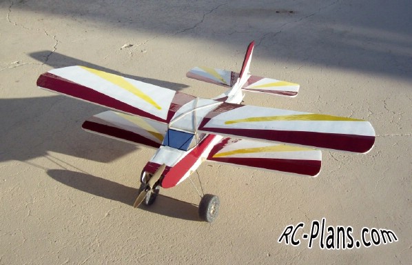 free rc plane plans pdf download - rc biplane Schoolgirl
