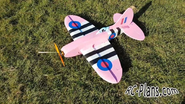 free rc plane plans pdf download - rc airplane Spitty Dogfighter