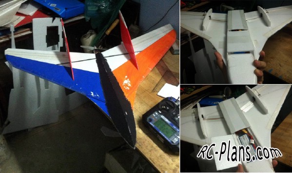 free rc plane plans pdf download - foam rc airplane Striker V1