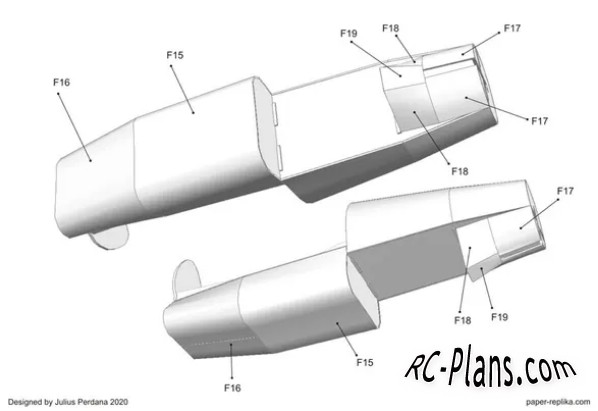 free rc plane plans pdf download - foam rc airplane T2 Buckeye