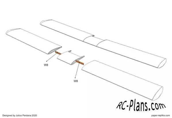 free rc plane plans pdf download - rc airplane Wilga PZL-104