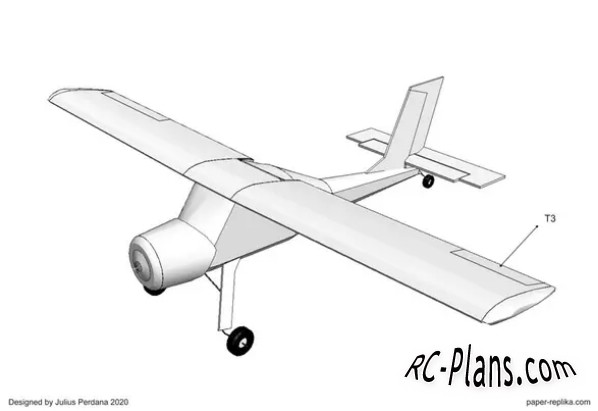 free rc plane plans pdf download - rc airplane Wilga PZL-104