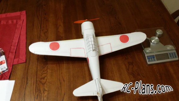 free rc plane plans pdf download - rc airplane Mighty Mini Mitsubishi A6M Zero