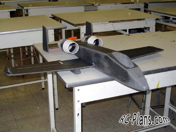 free rc plane plans download PDF - homemade rc airplane A-10 Thunderbolt II