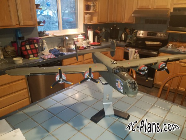 free rc plane plans pdf download - rc airplane B-24 Liberator