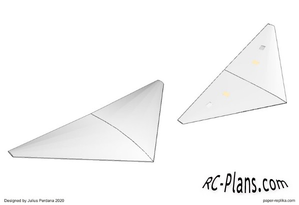 free rc plane plans pdf download - DIY cartoon RC airplane MiG 21