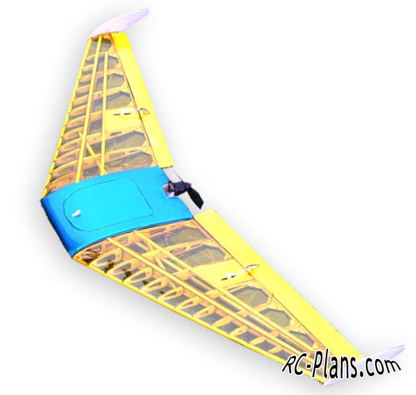 free rc plane plans pdf download - balsa rc flying wing Joywing