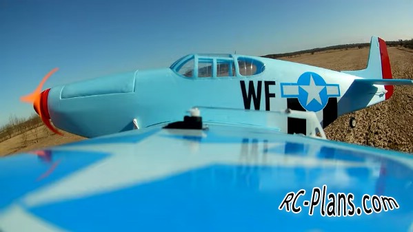 free rc plane plans pdf download - rc airplane P-51D Mustang