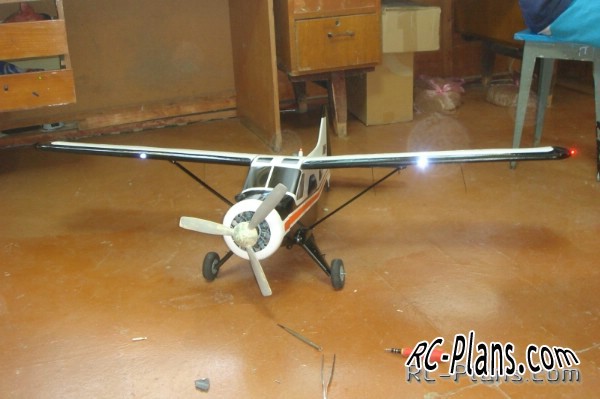 Plans rc model Beaver DHC-2 parkflyer