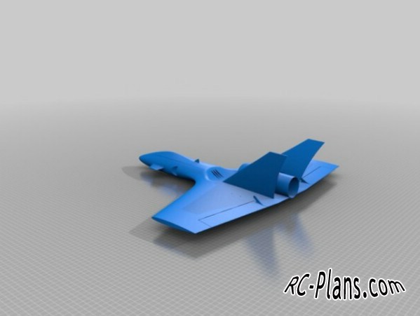 3d printed JET RC airplane