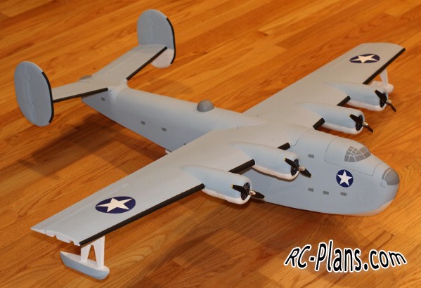 free download plans for RC airplane Consolidated PB2Y Coronado