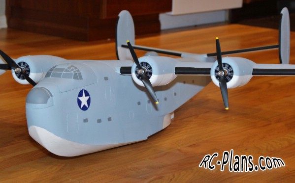 free download plans for RC airplane Consolidated PB2Y Coronado