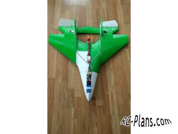 Plans 3D printed RC airplane SuperNova