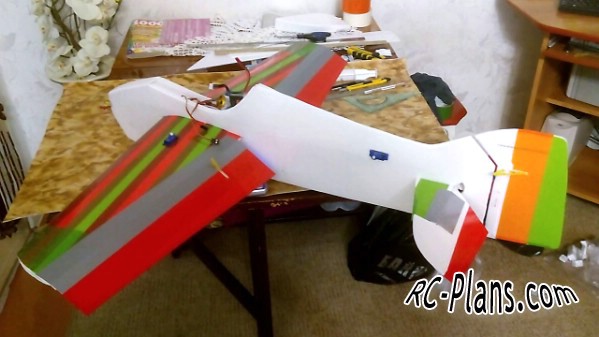 free plans rc airplane Libro 3D
