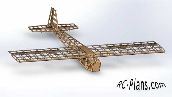 Plans for balsa airplane Minimal